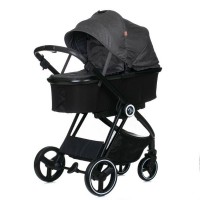 Коляска детская 2в1 BabyZz В102, серая